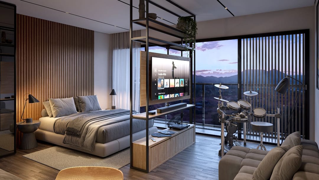 Model apartment — studio · Voz · 701 B · Vivapark Porto Belo