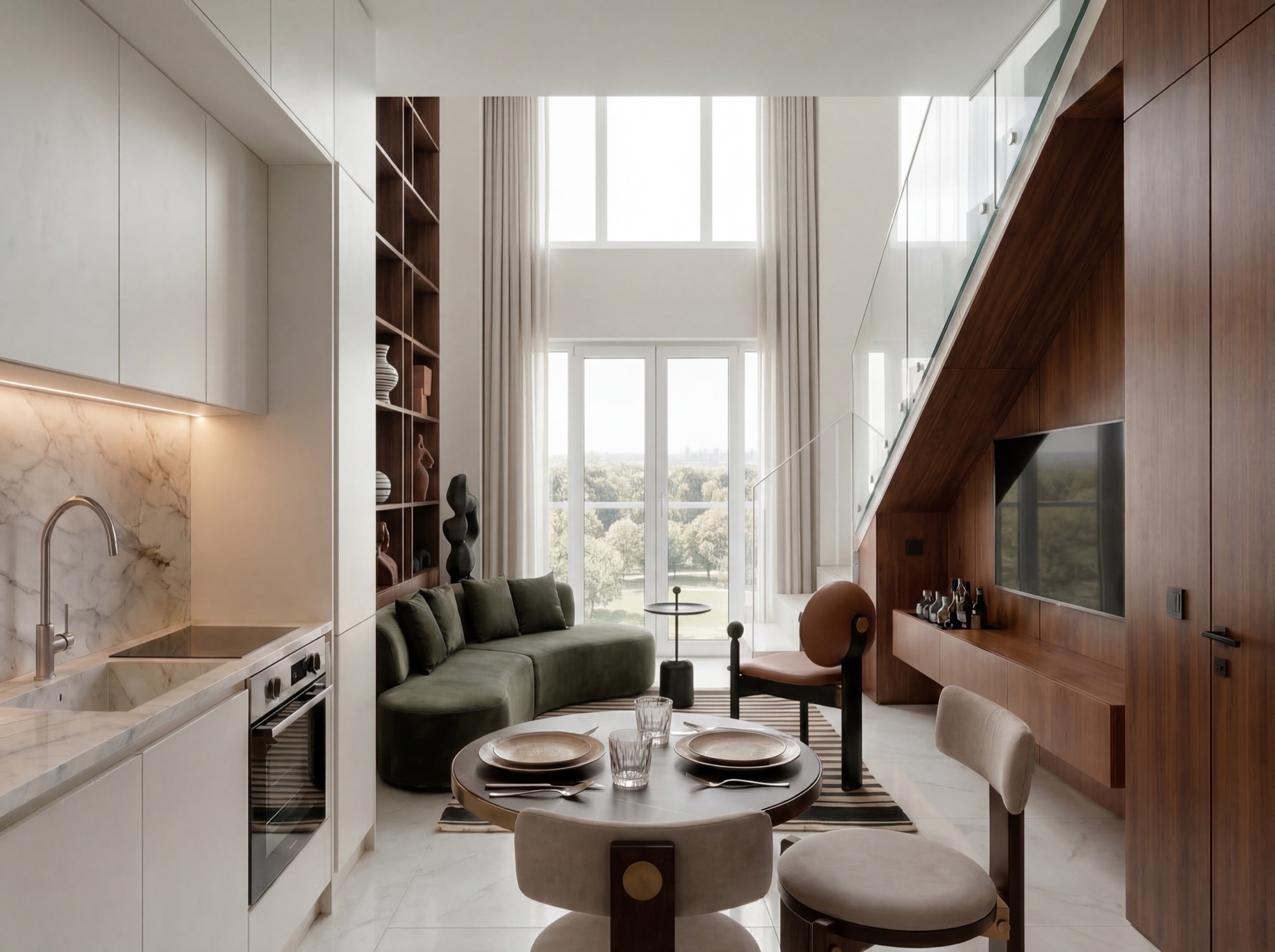 Loft duplex decorado · INC 31 · Vivapark Porto Belo