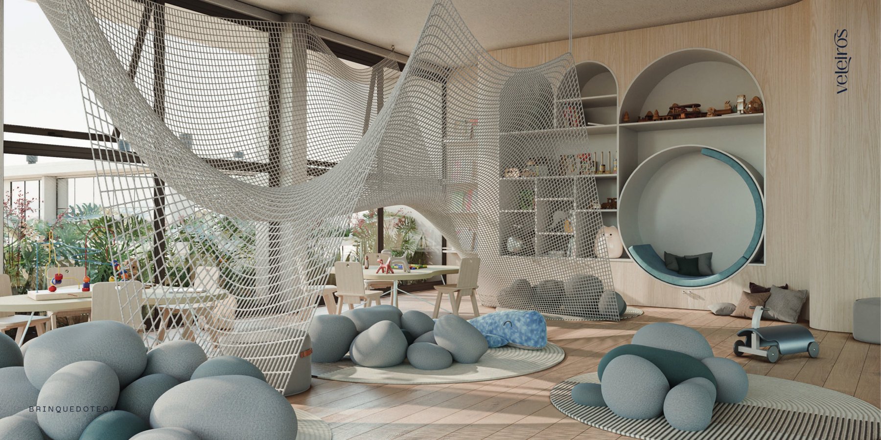 Brinquedoteca · Veleiros · Vivapark Porto Belo