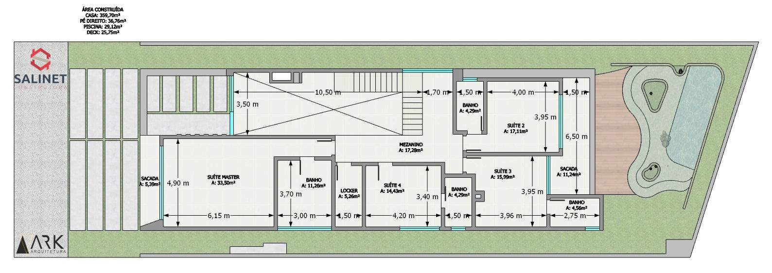 Floor plan · House Q05 L04 · Vivapark Porto Belo