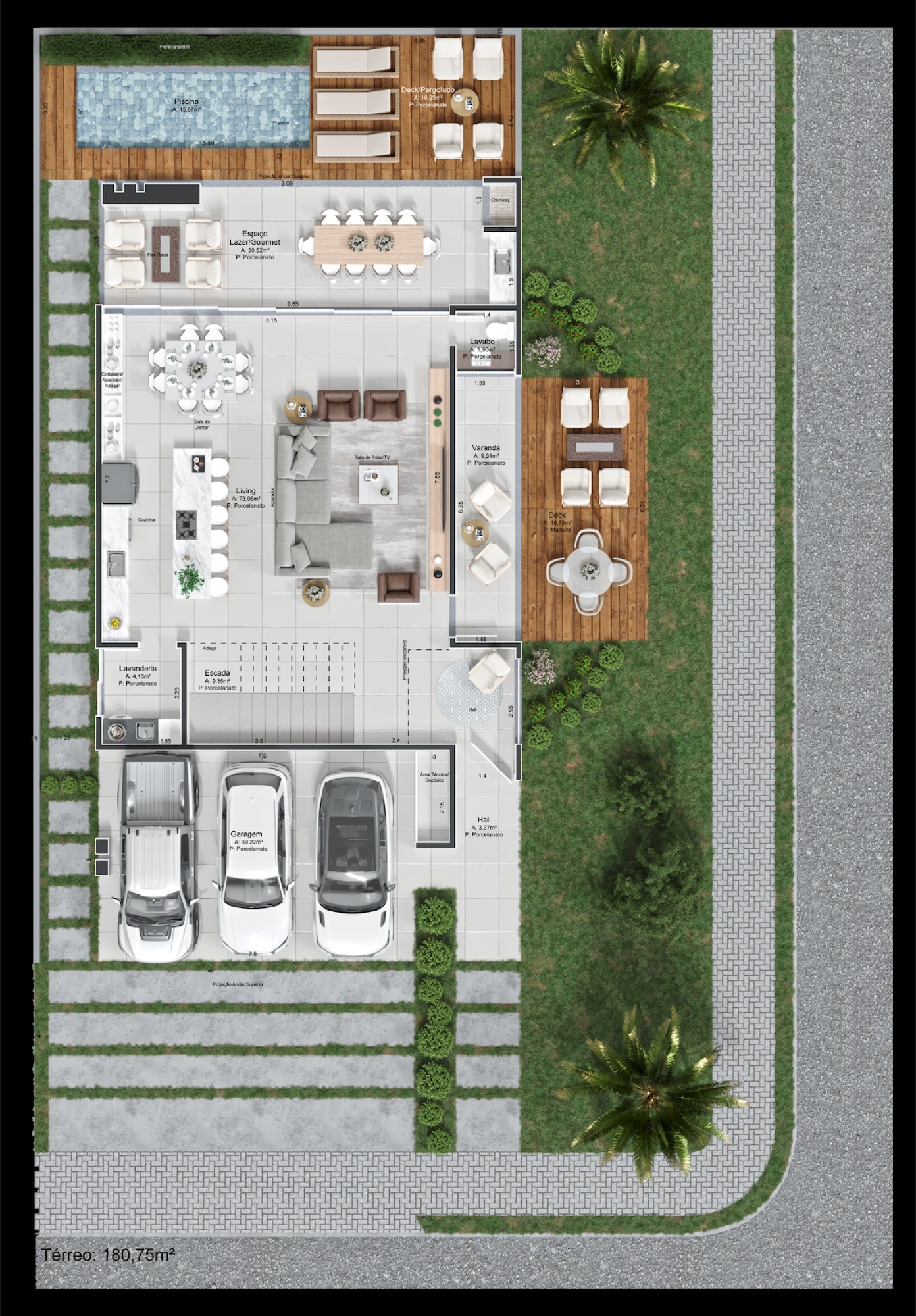 Floor plan · House Q08 L01 · Vivapark Porto Belo
