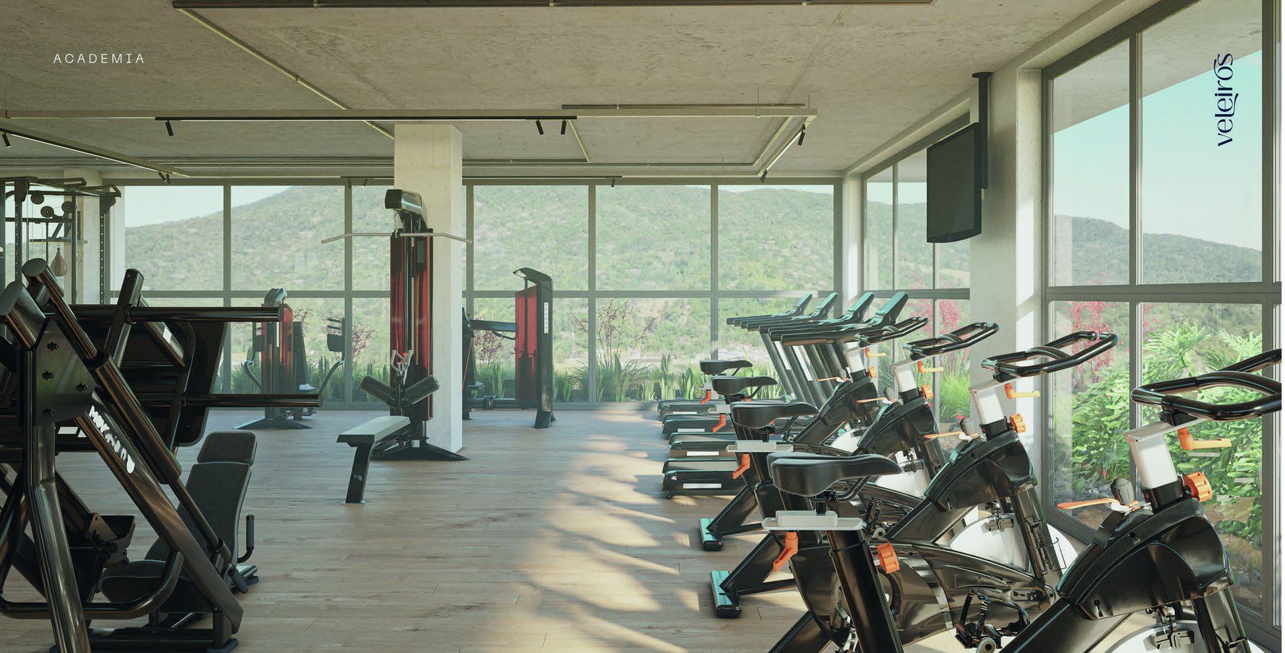 Academia · Veleiros · Vivapark Porto Belo