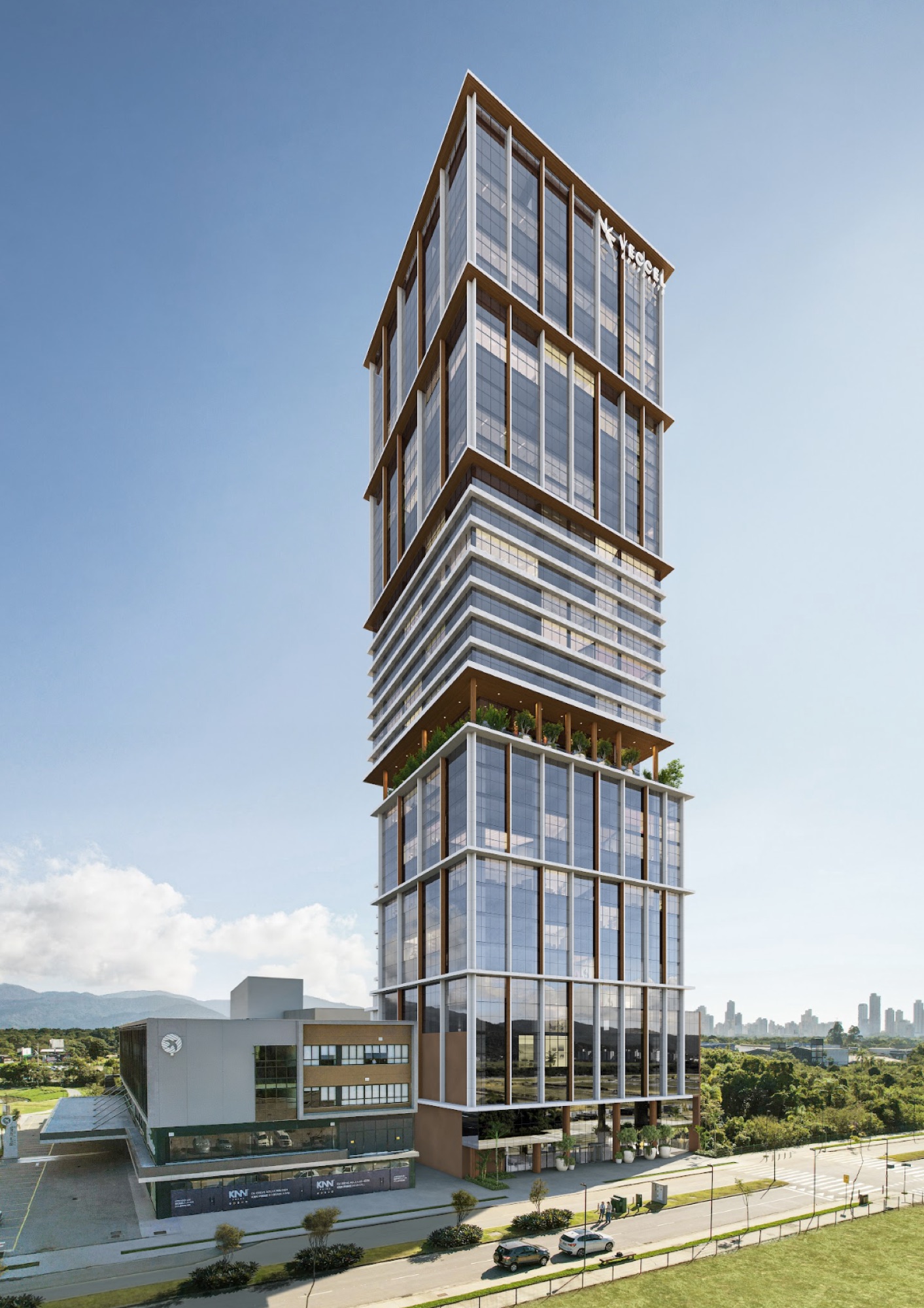 Full facade · Veccel · Vivapark Porto Belo