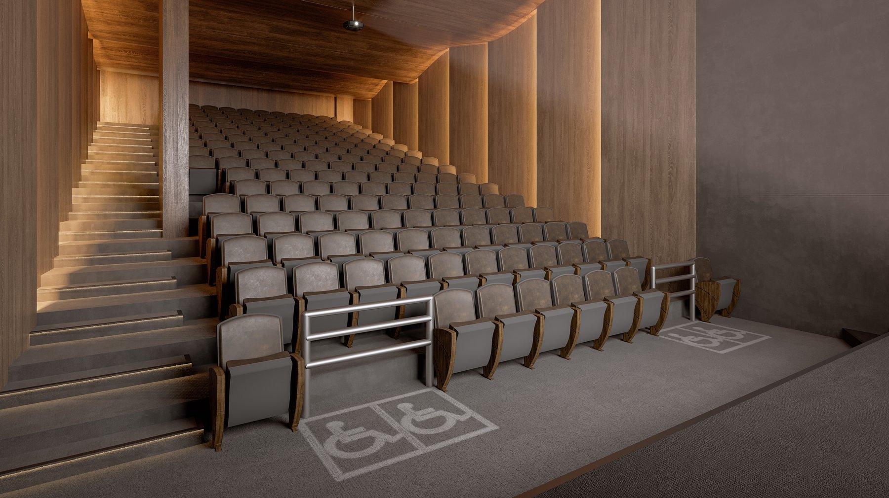 Amphitheater on the ground floor · Veccel · Vivapark Porto Belo