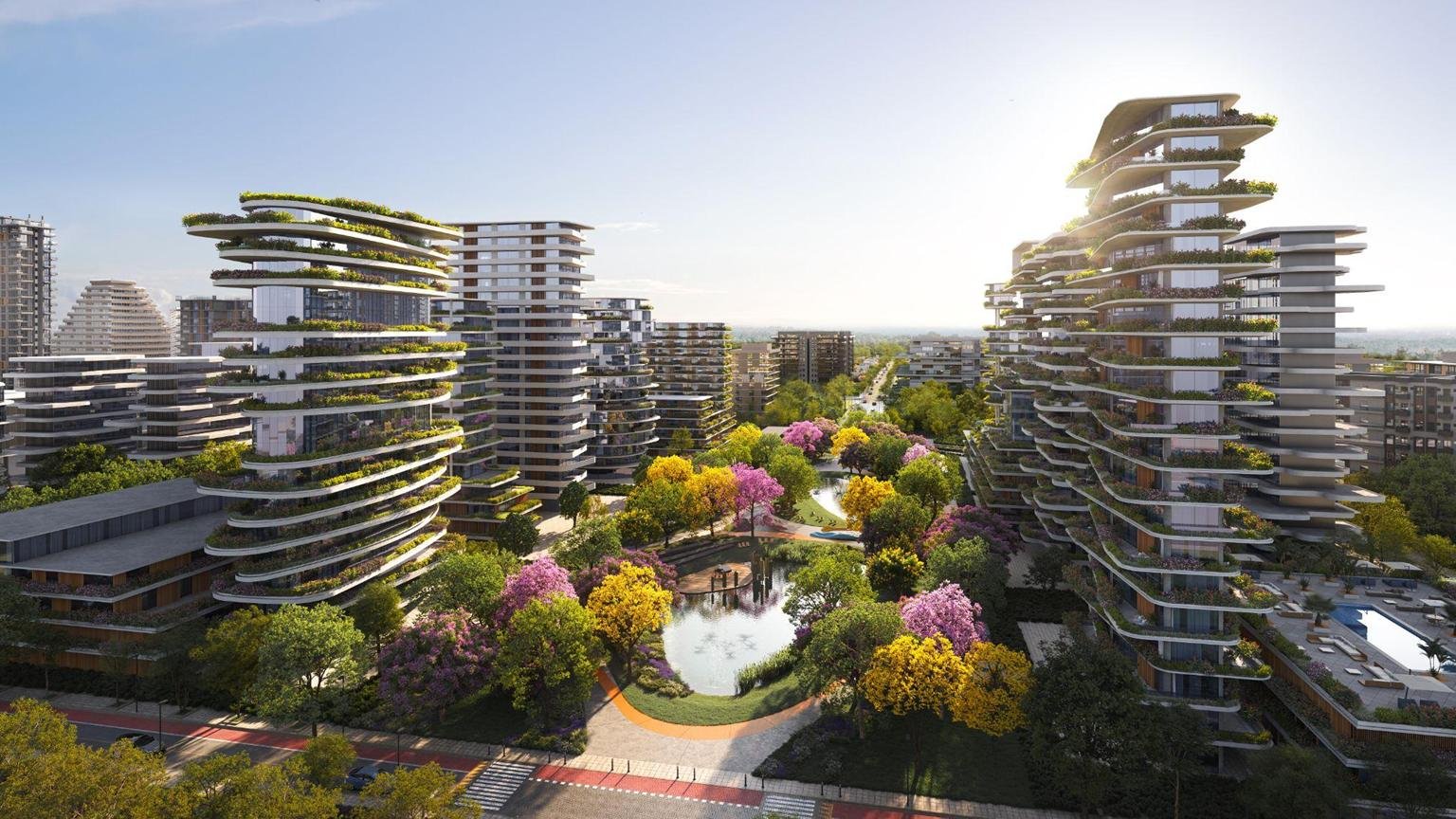 Vista aérea da Expansão III (Viva Arte) · INC 31 · Vivapark Porto Belo