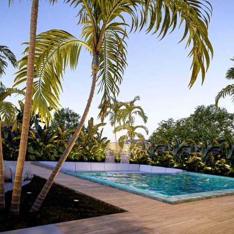 Casa Olivea - Área da piscina · Vivapark Porto Belo