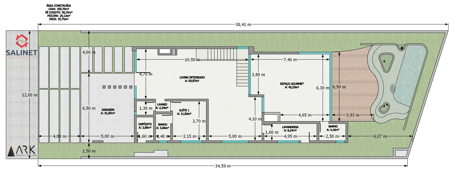 Floor plan · House Q05 L04 · Vivapark Porto Belo