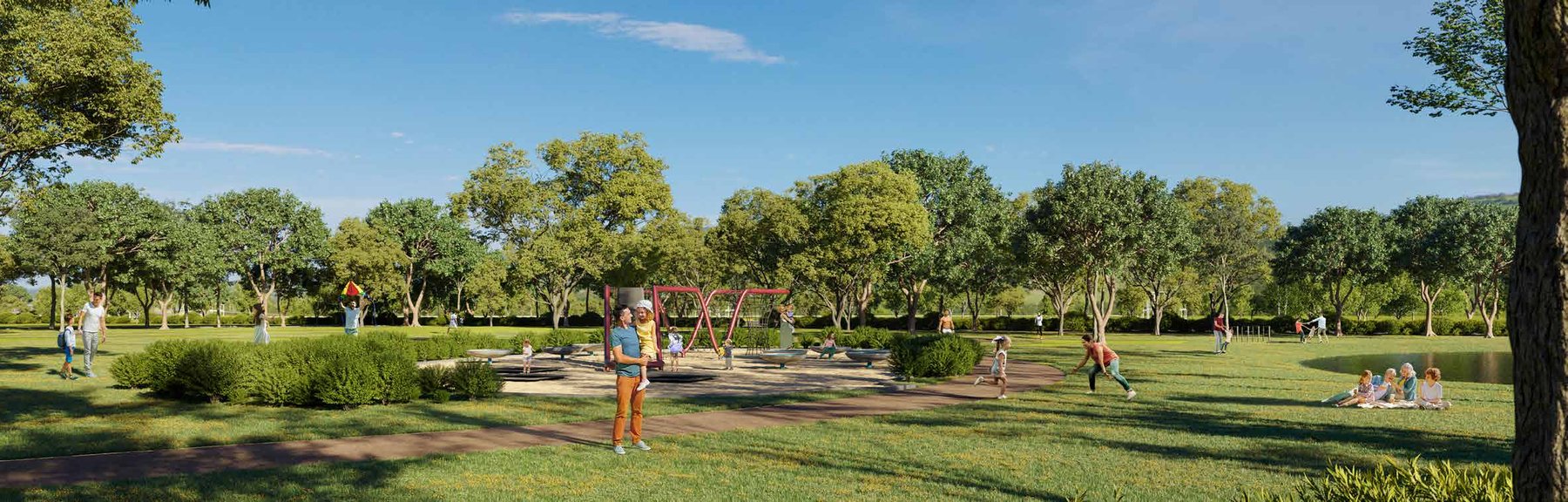 Parque Viva Equilíbrio — lawns and gathering spaces · Ventura · Vivapark Porto Belo