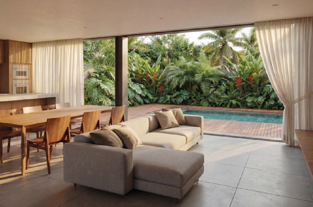 Living integrado · Casa Jardim · Vivapark Porto Belo