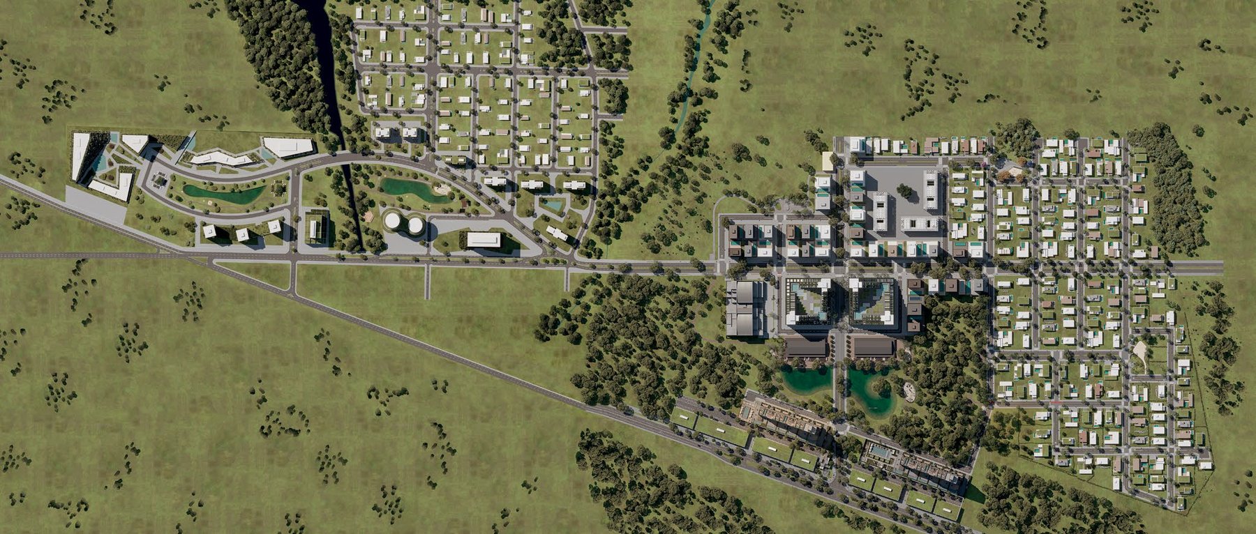 Implantação — mapa do bairro Vivapark · Voz