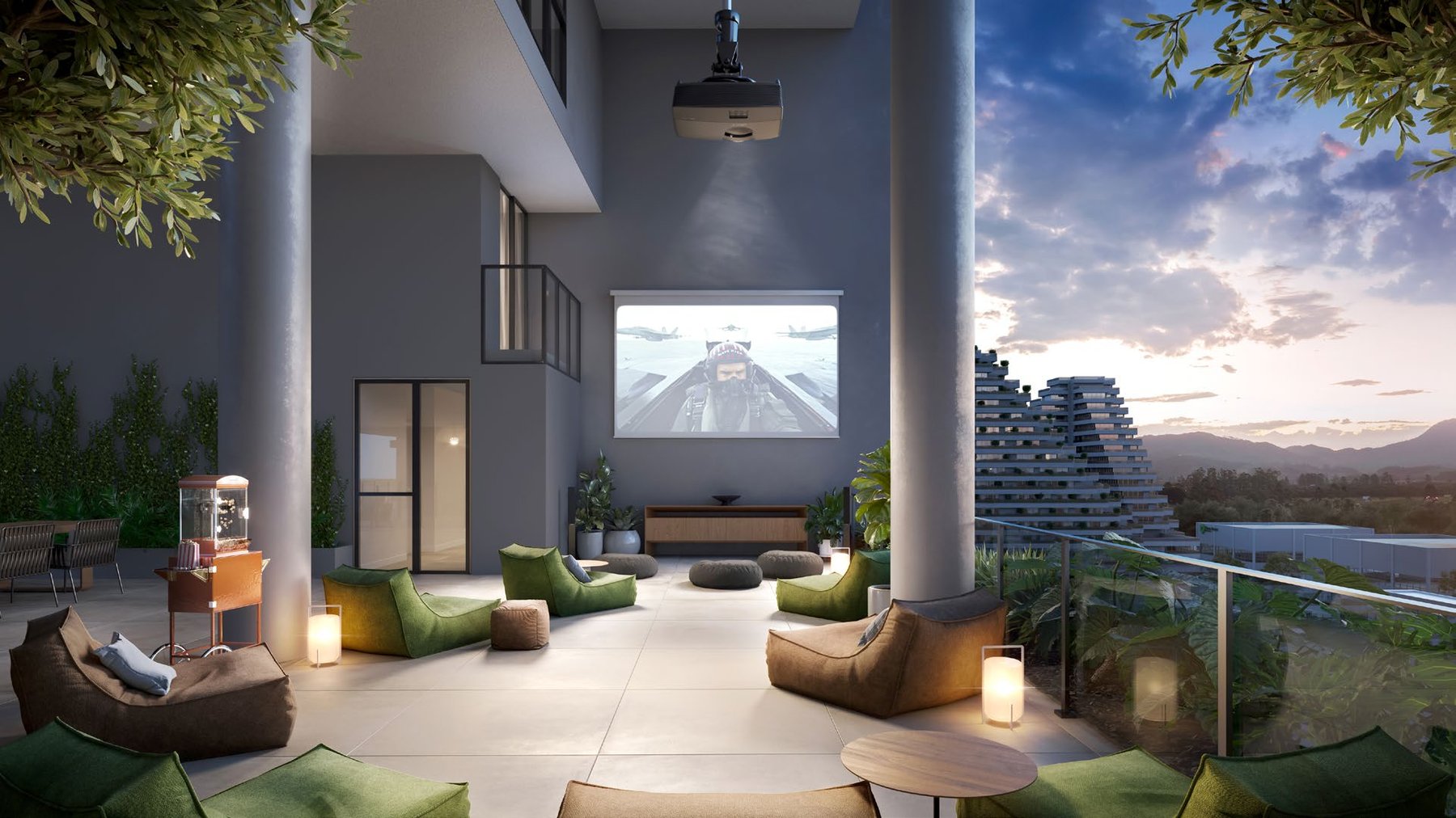 Cine Lounge outdoor · Voz · Vivapark Porto Belo
