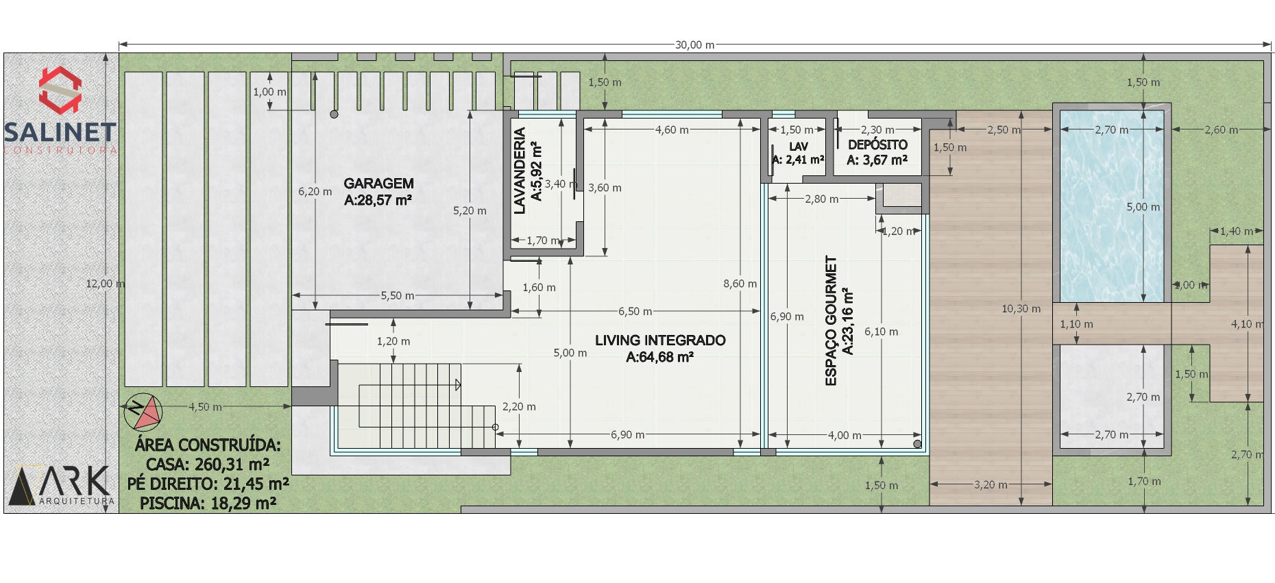 Floor plan · House Q10 L05 · Vivapark Porto Belo