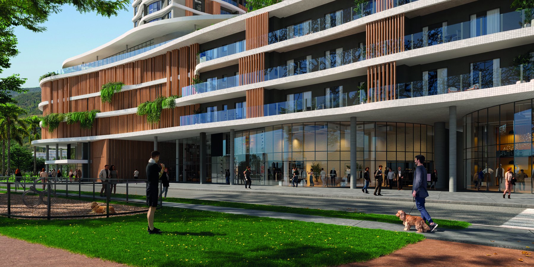 Boulevard de lojas e serviços · Valence · Vivapark Porto Belo