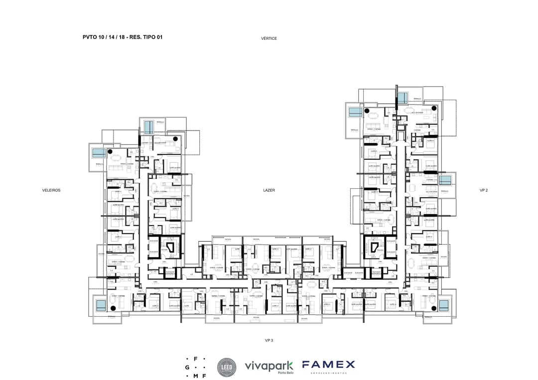 Vitta 27 – Pvto 10/14/18 – Pavimento tipo · Vivapark Porto Belo