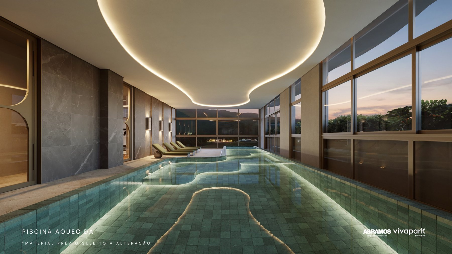 Piscina aquecida · INC 31 · Vivapark Porto Belo