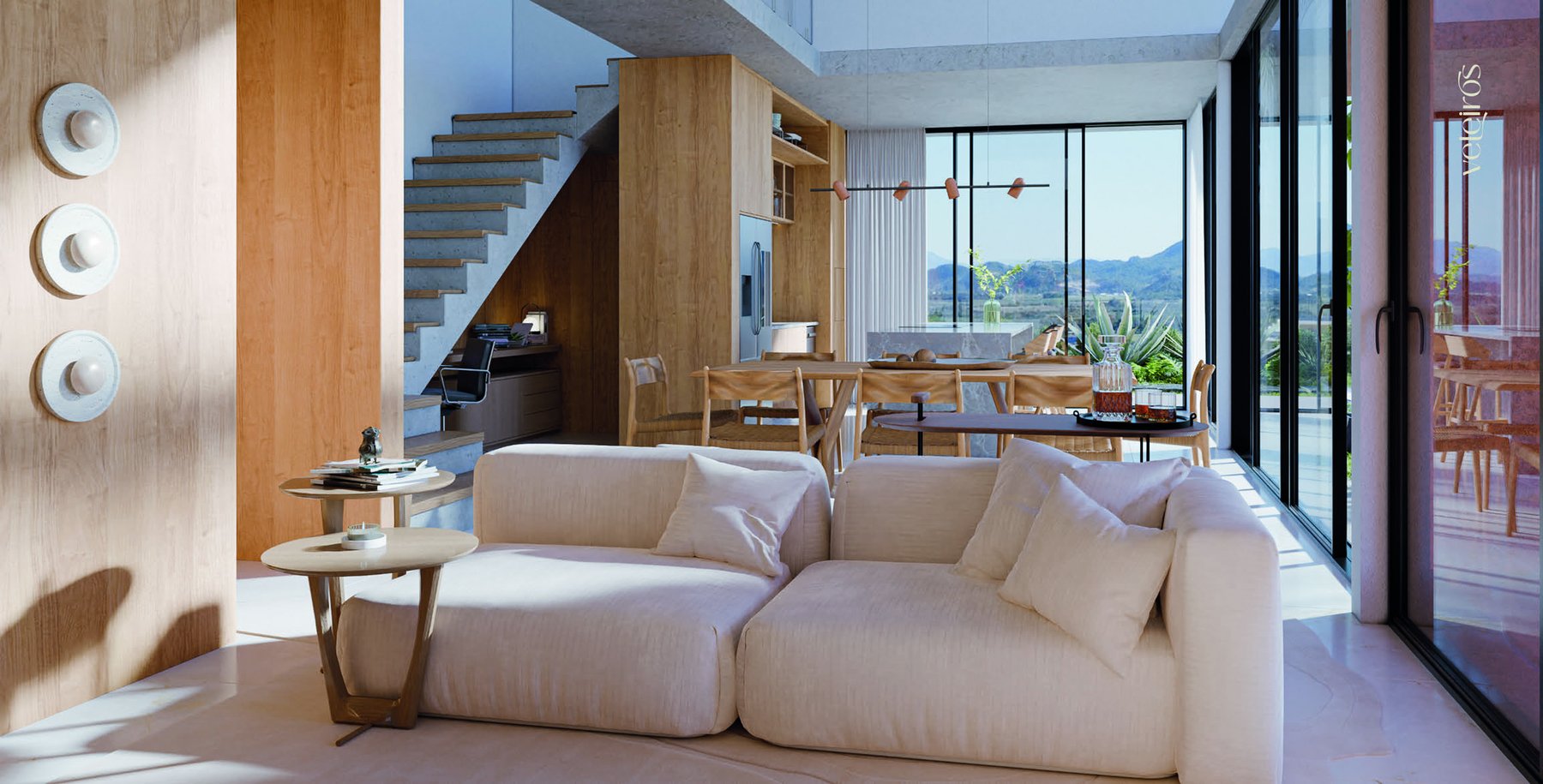Living do duplex de 2 suítes · Veleiros · Vivapark Porto Belo