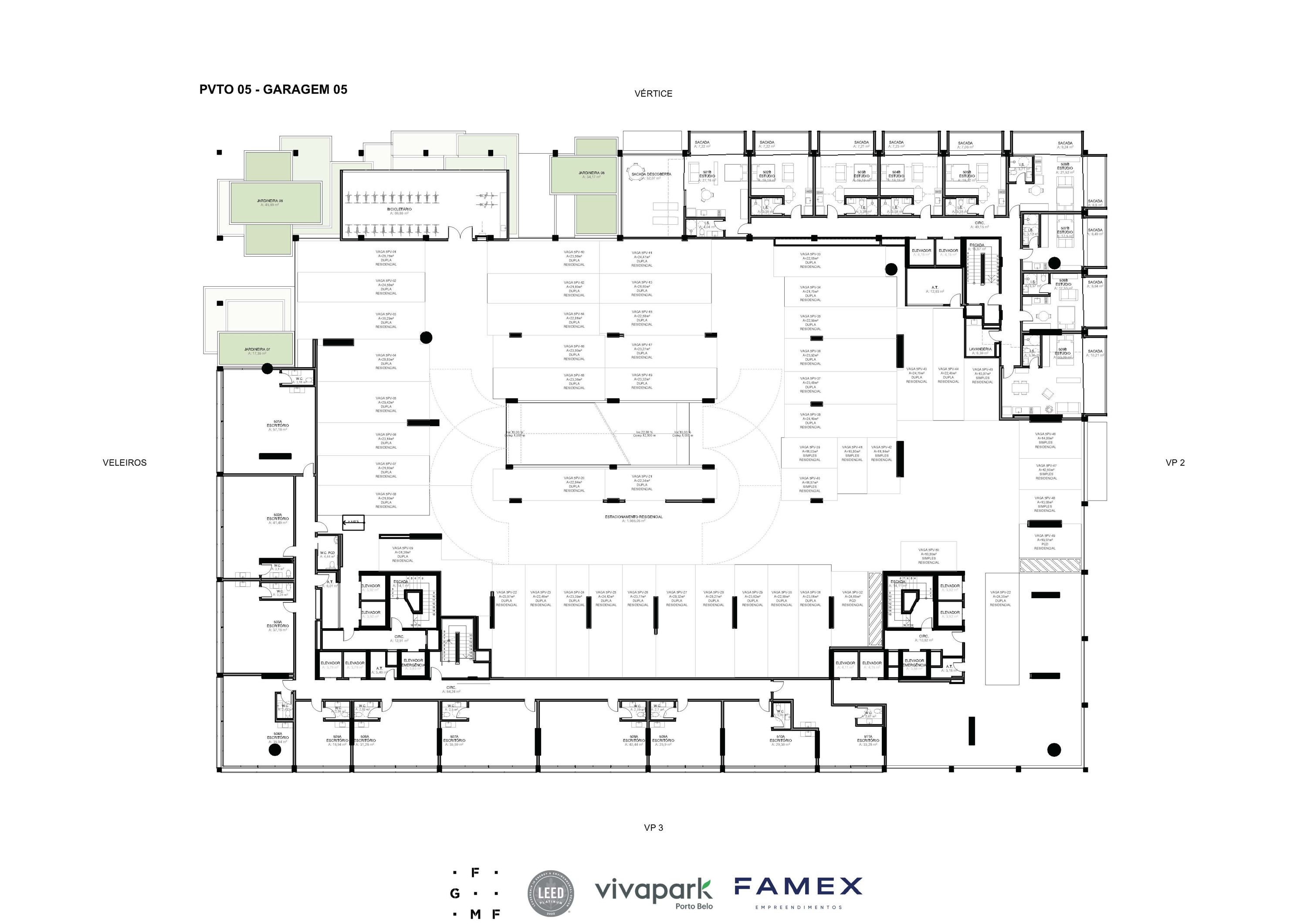 Vitta 27 – Pvto 05 – Garagem 05 · Vivapark Porto Belo