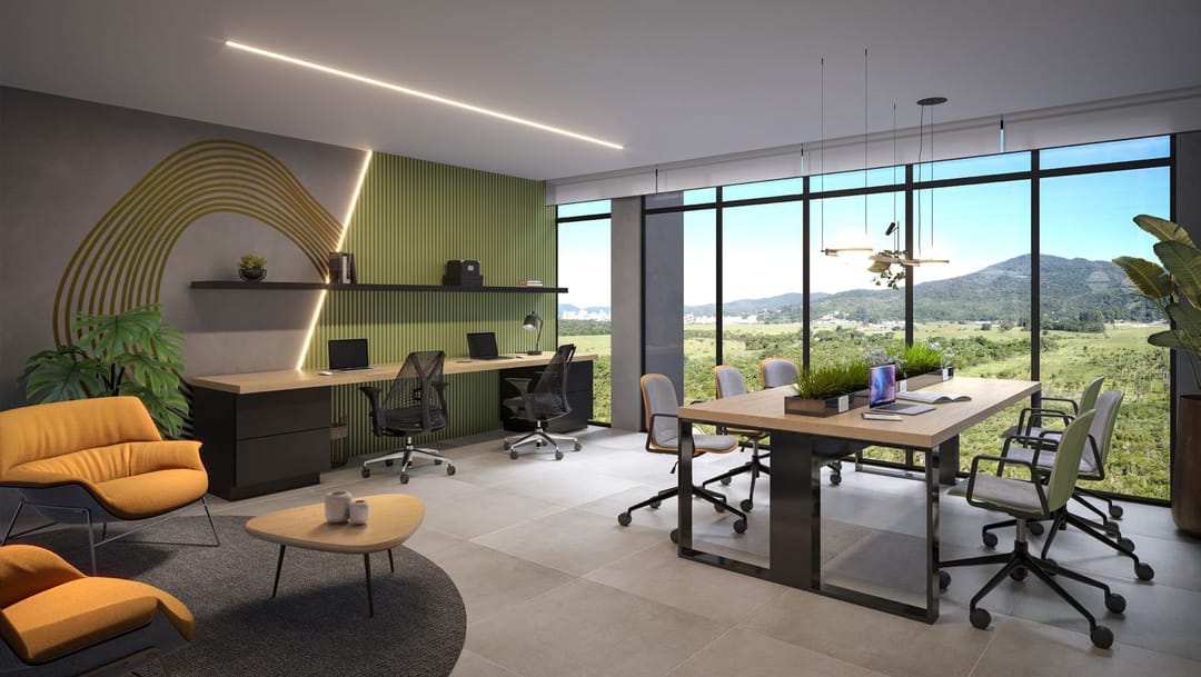 Coworking — 17º andar · Voz · 1413 - A · Vivapark Porto Belo