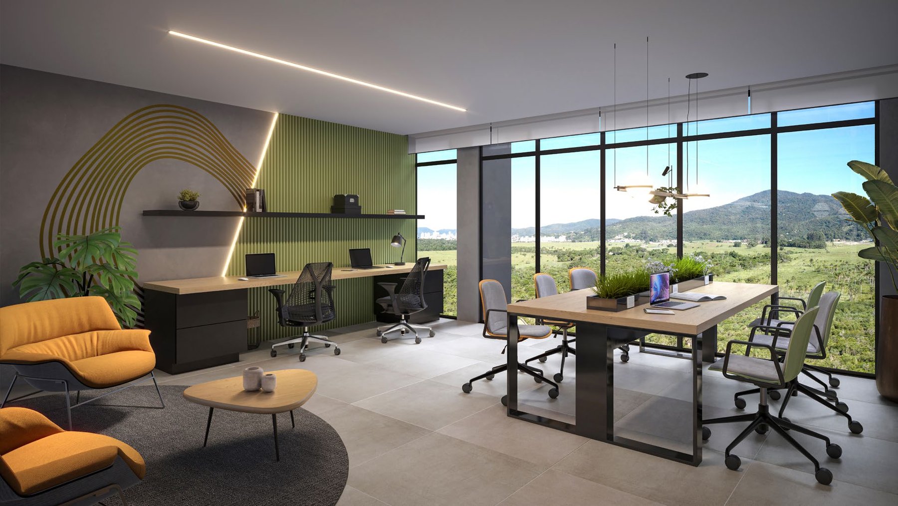 Coworking — 17º andar · Voz · Vivapark Porto Belo