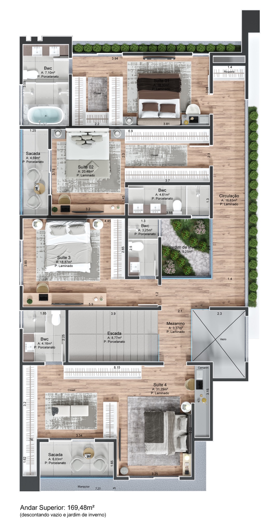 Floor plan · House Q08 L01 · Vivapark Porto Belo