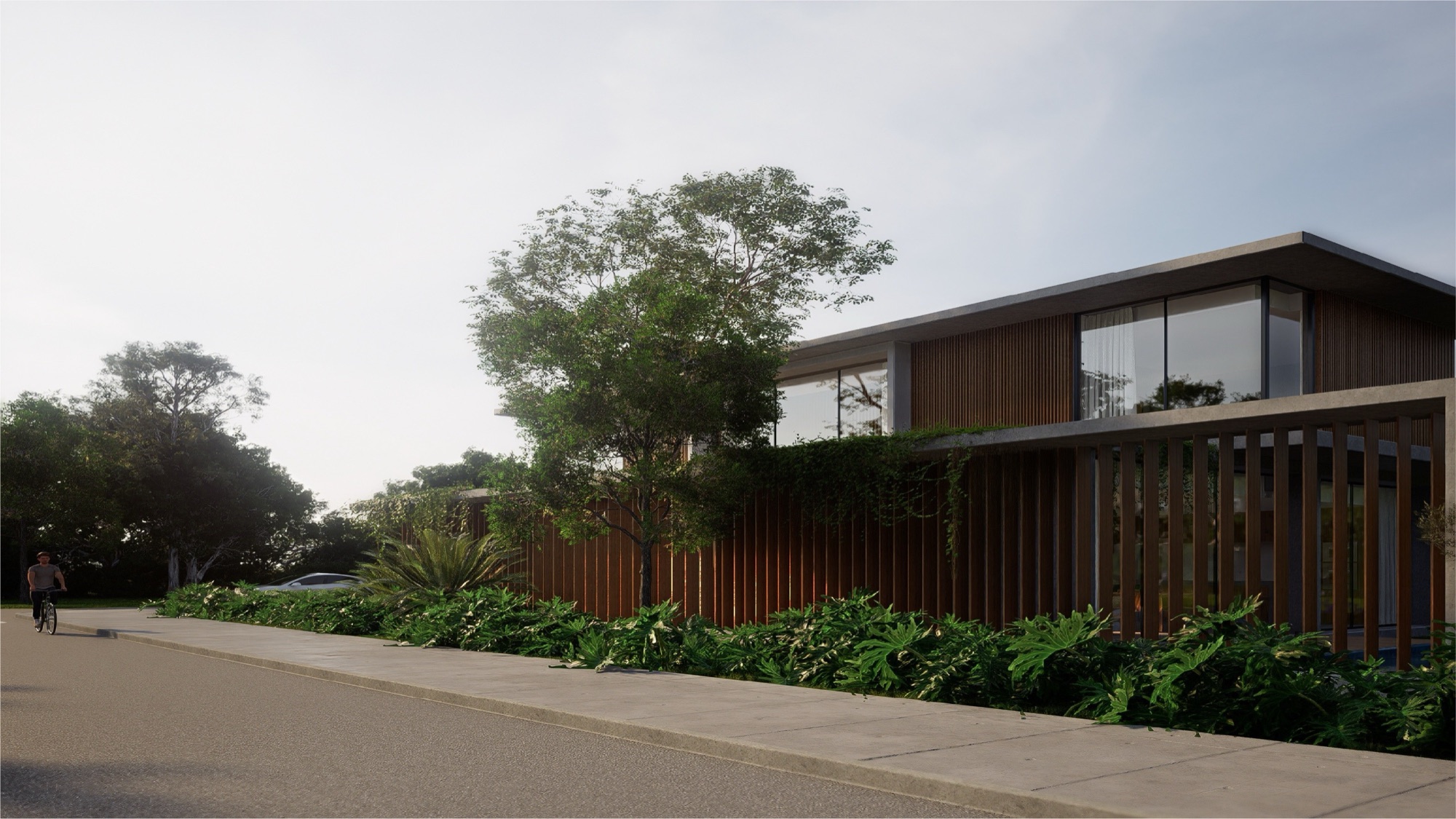 Área de estar externa · Casa Jardim · Vivapark Porto Belo