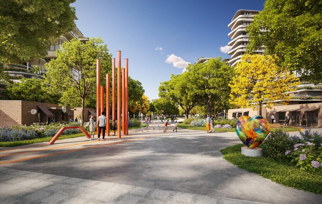 View of the art installations in the park · INC 31 · Vivapark Porto Belo