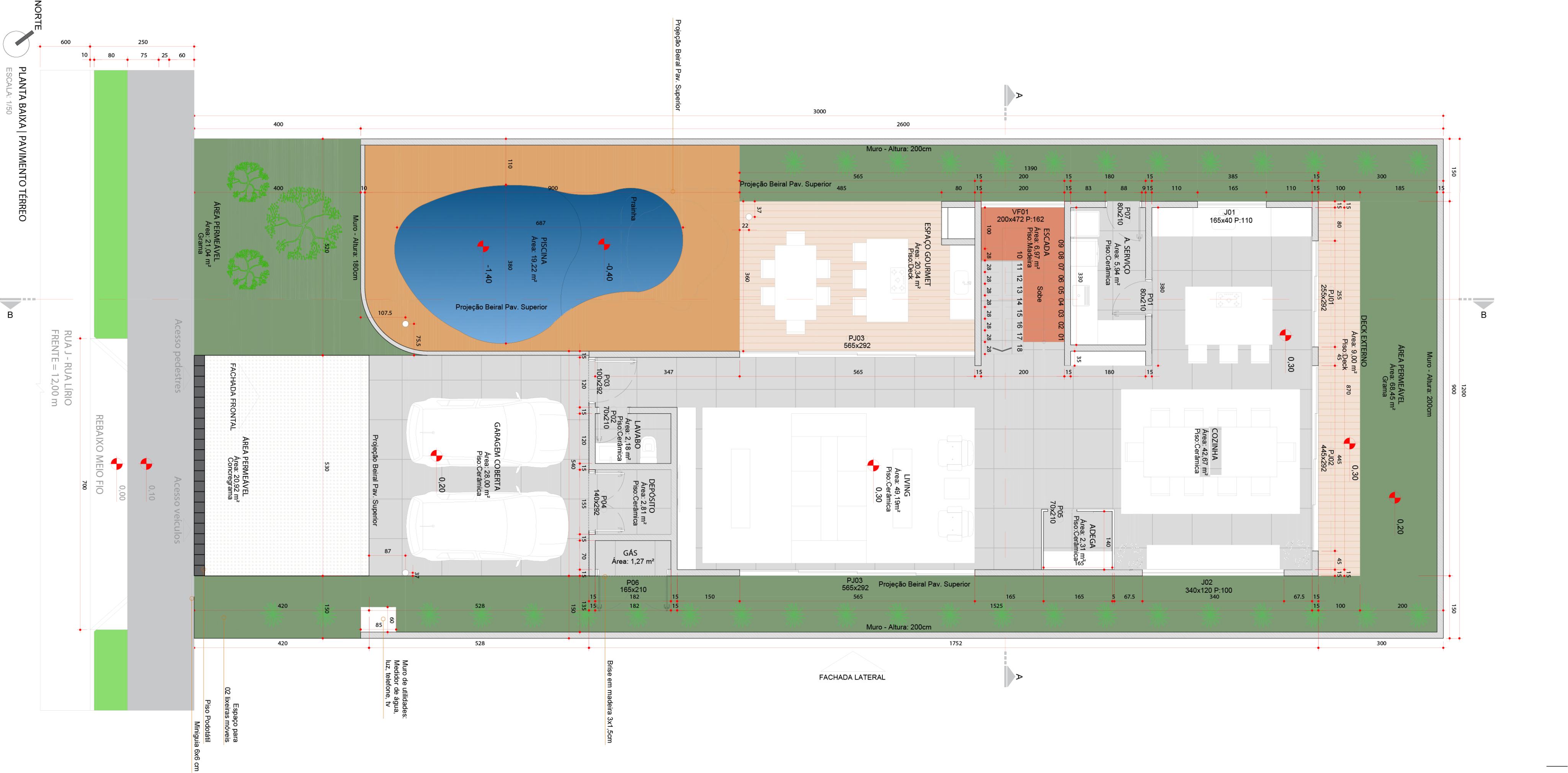 Floor plan – Ground floor · Casa Dordonha · Vivapark Porto Belo