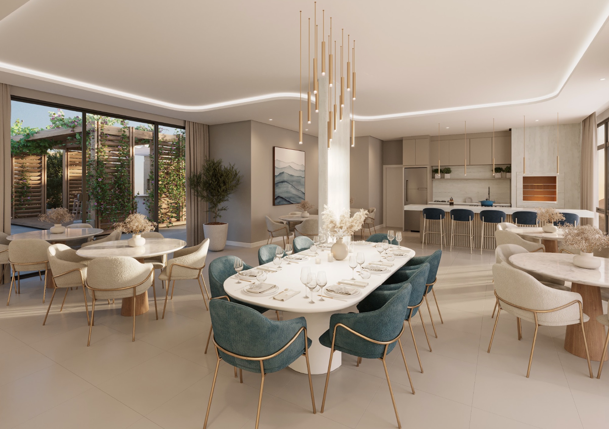 Espaço gourmet · Vision · Vivapark Porto Belo