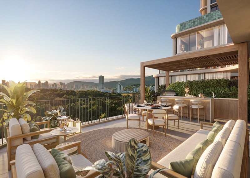Garden privativo — 1 suíte + 2 demi-suítes · Verenna · Vivapark Porto Belo