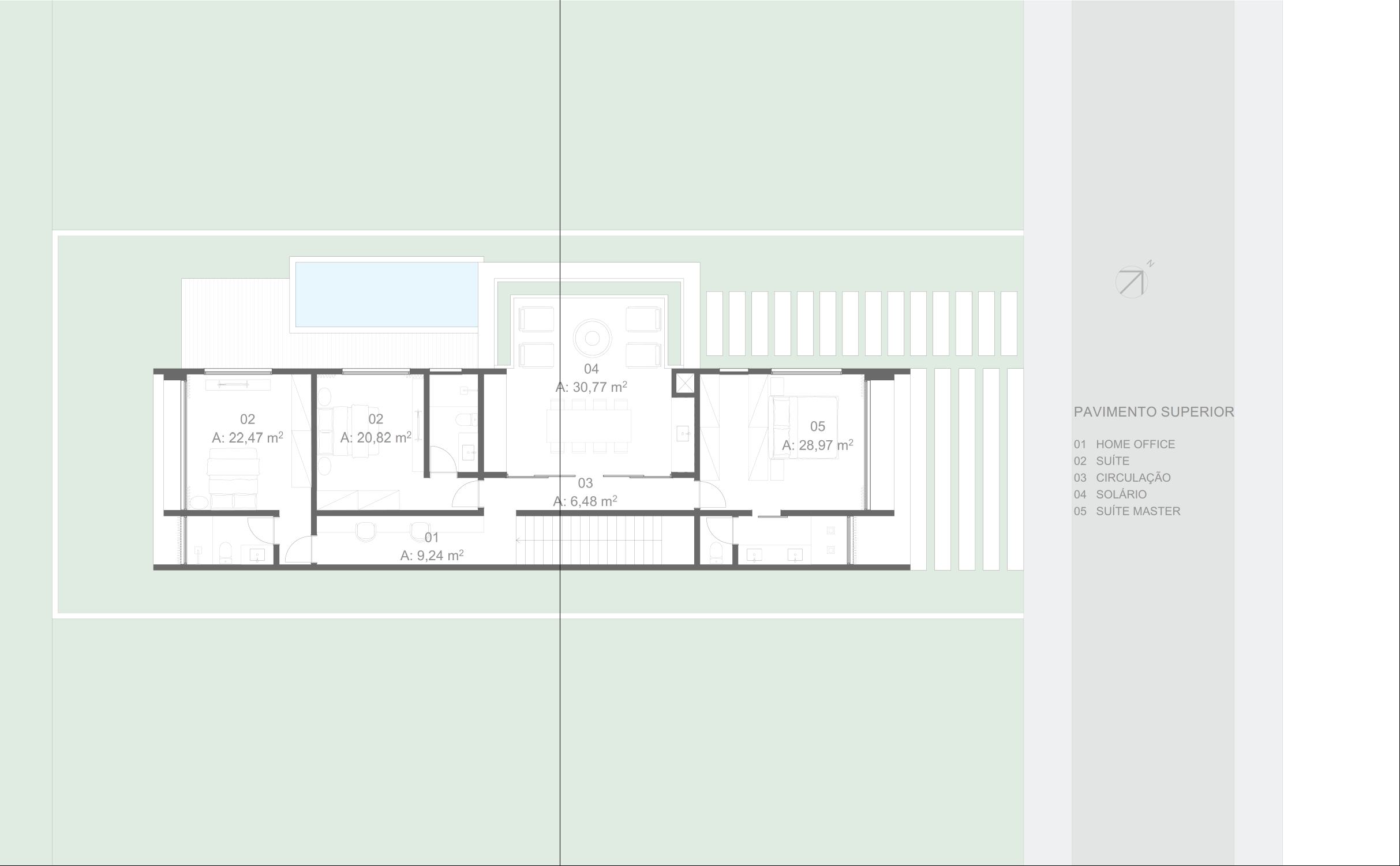 Floor Plan - Upper Floor · Prisma House · Vivapark Porto Belo