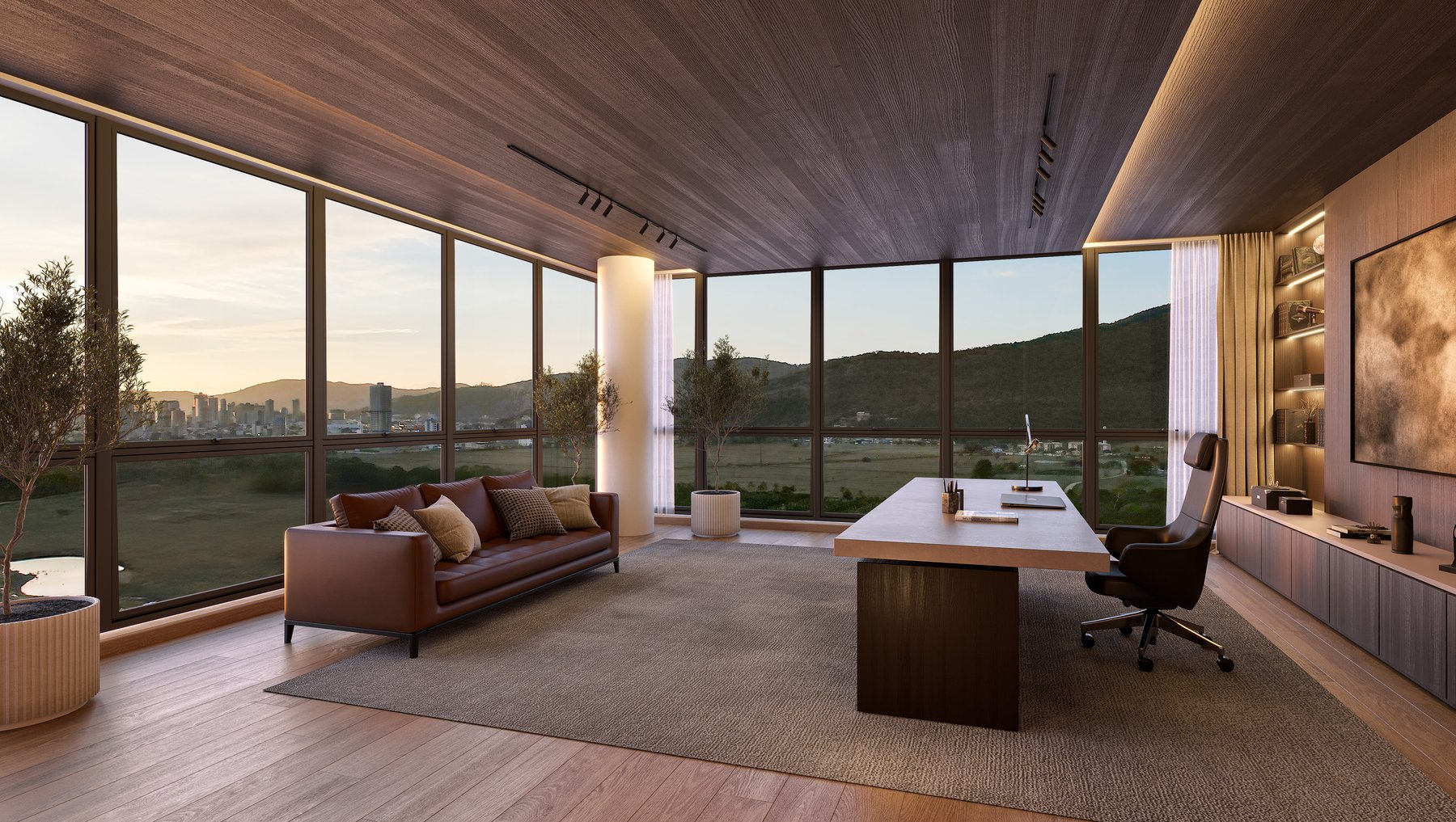 Office suite — individual office (15th to 31st floors) · Veccel · Vivapark Porto Belo