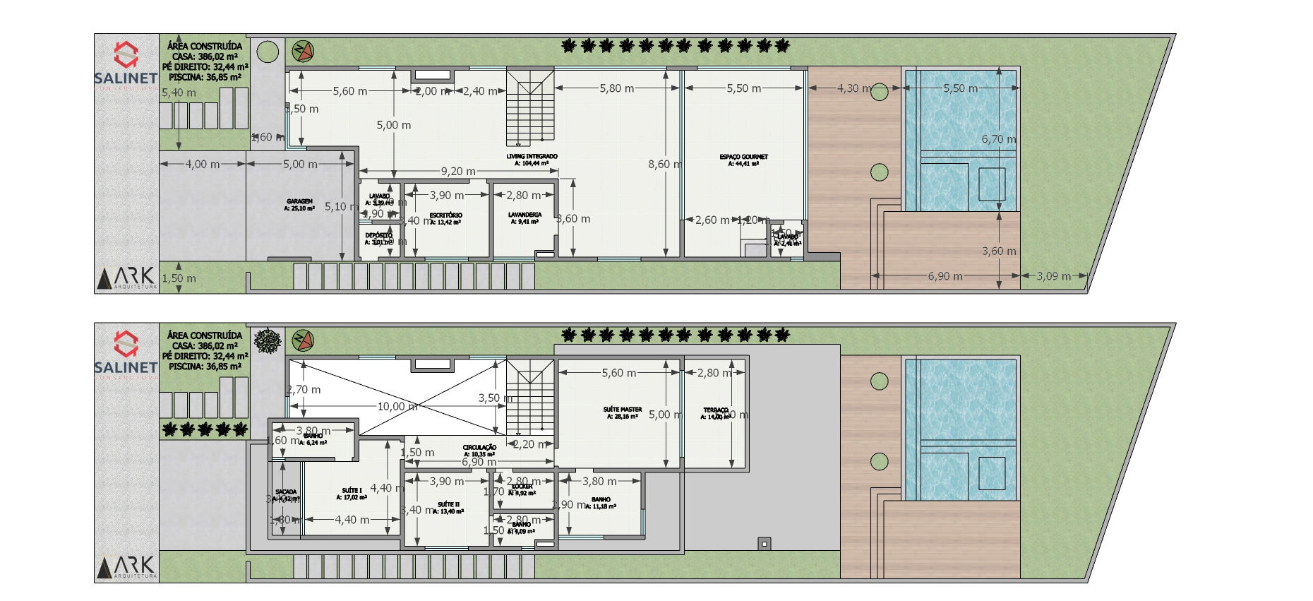 Floor plans · House Q05 L06 · Vivapark Porto Belo