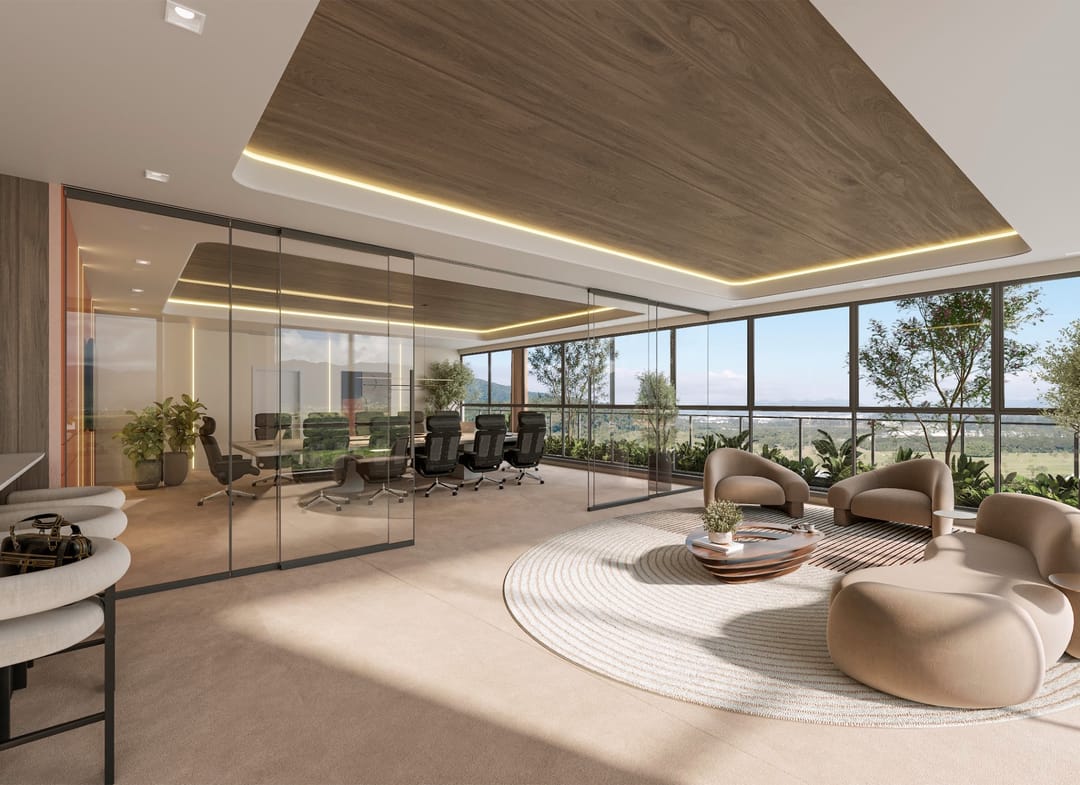 Sala de reuniões · Veccel · Vivapark Porto Belo
