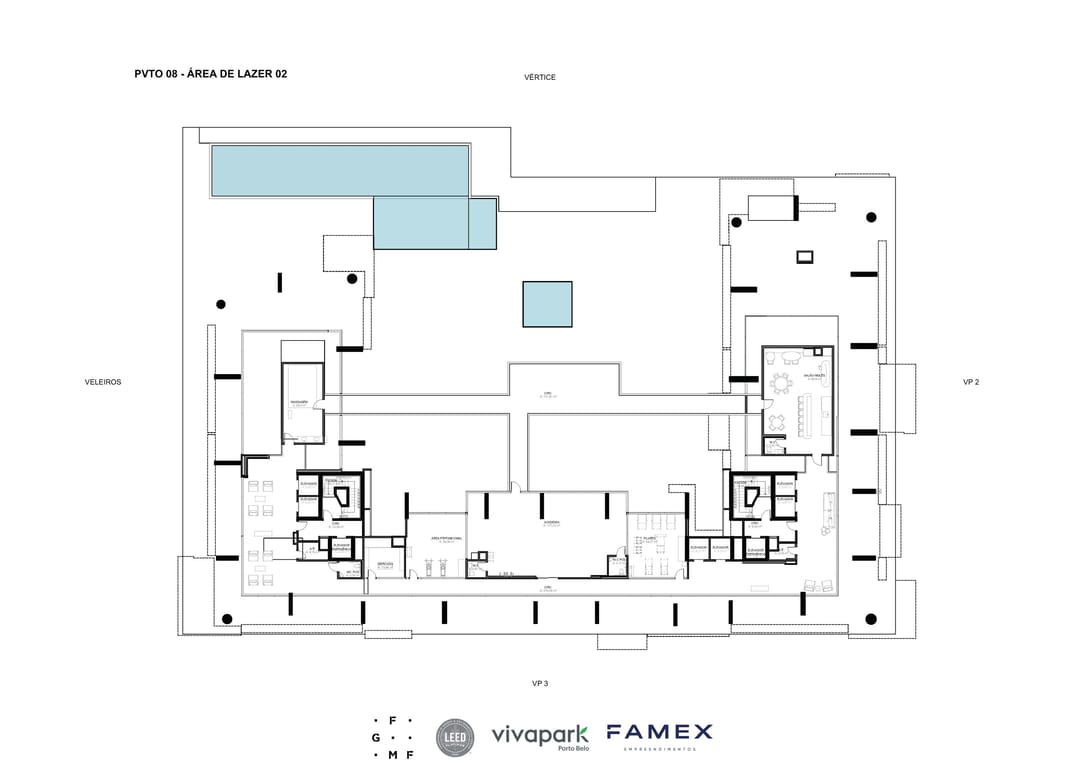 Vitta 27 – Pvto 08 – Área de lazer 02 · Vivapark Porto Belo