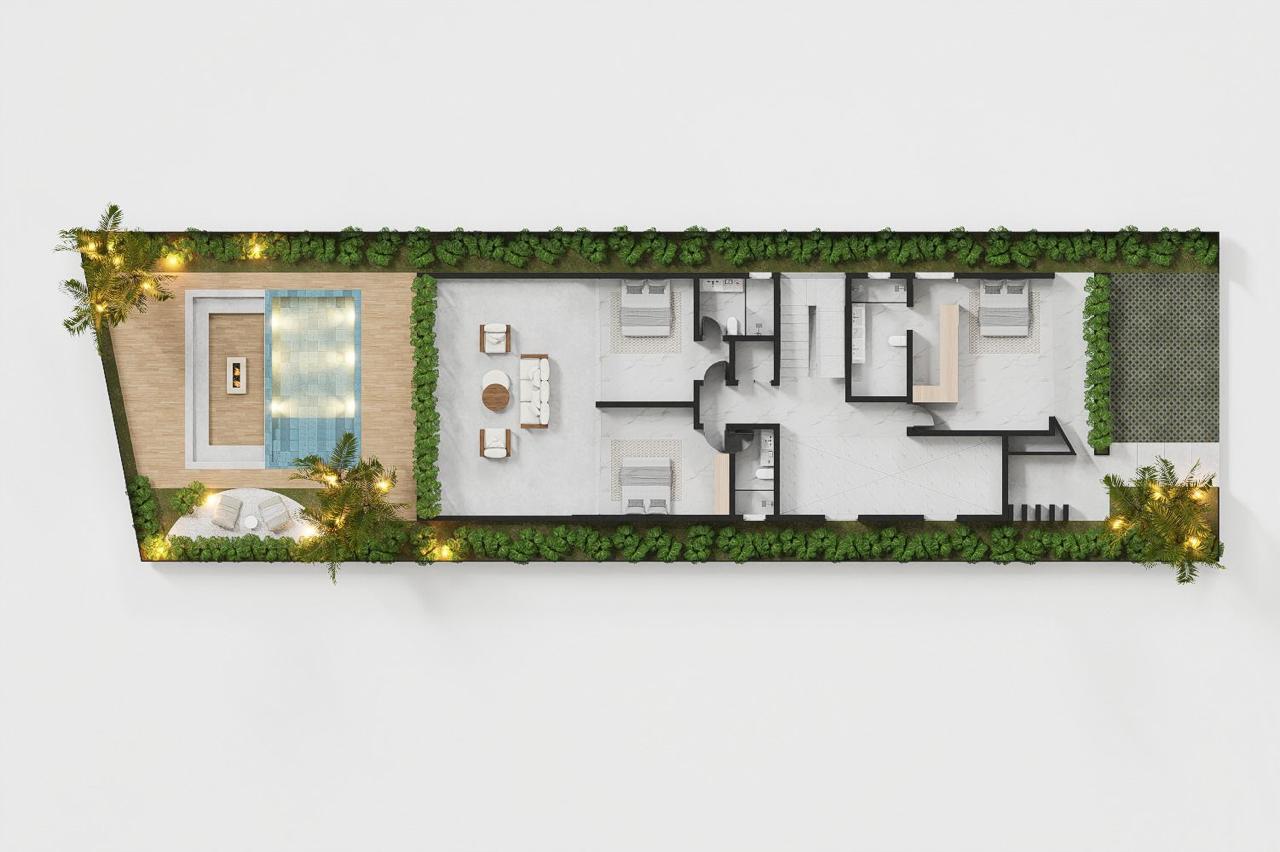 Floor plan - Upper floor · Casa Olivea · Vivapark Porto Belo