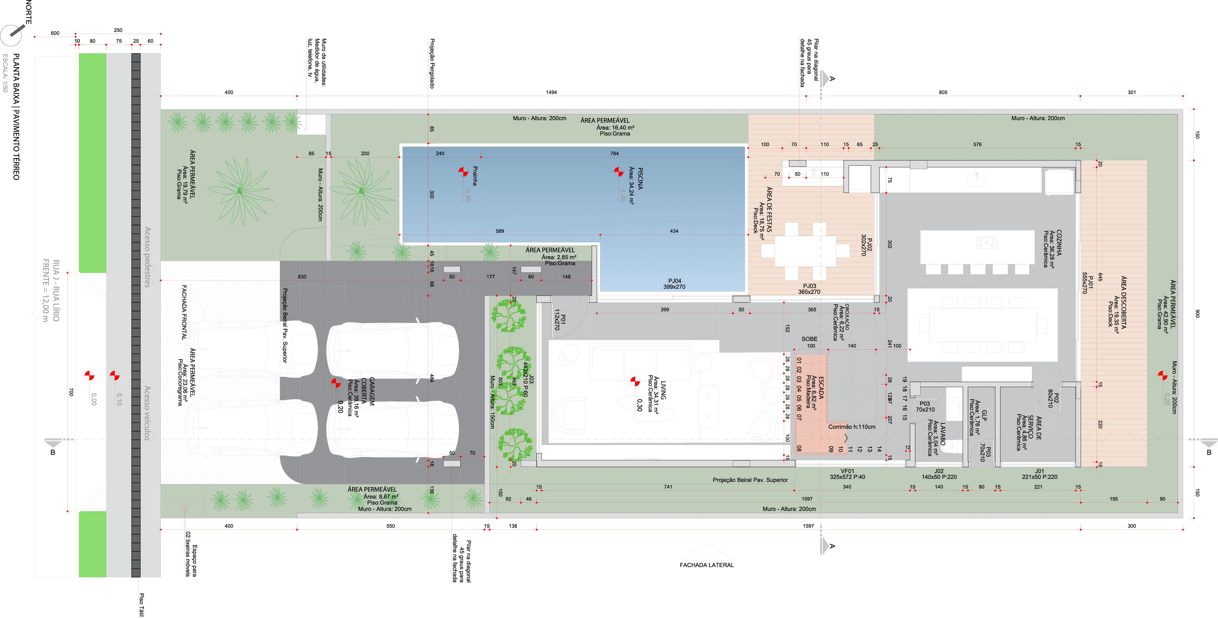 Floor plan - Ground floor · Casa Sena · Vivapark Porto Belo