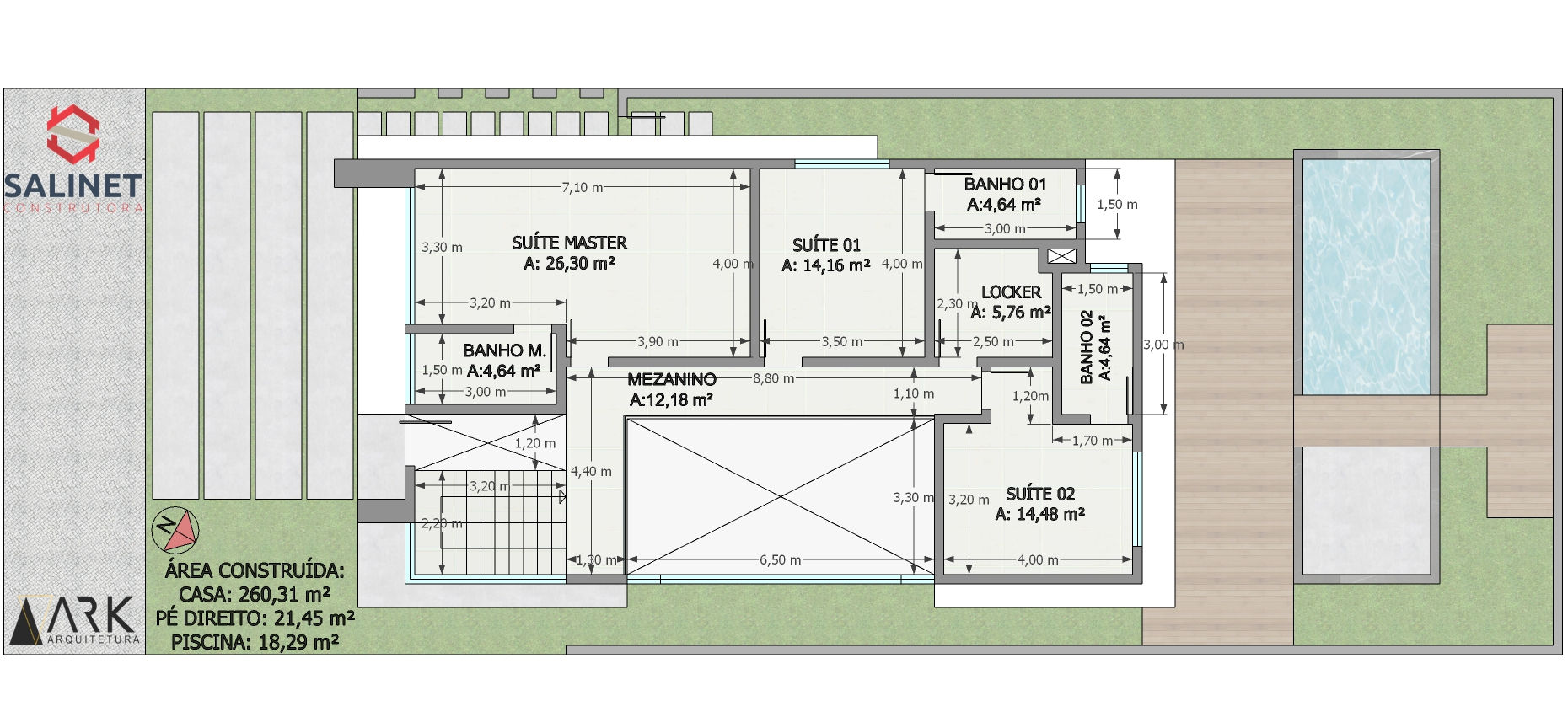 Floor plan · House Q10 L05 · Vivapark Porto Belo
