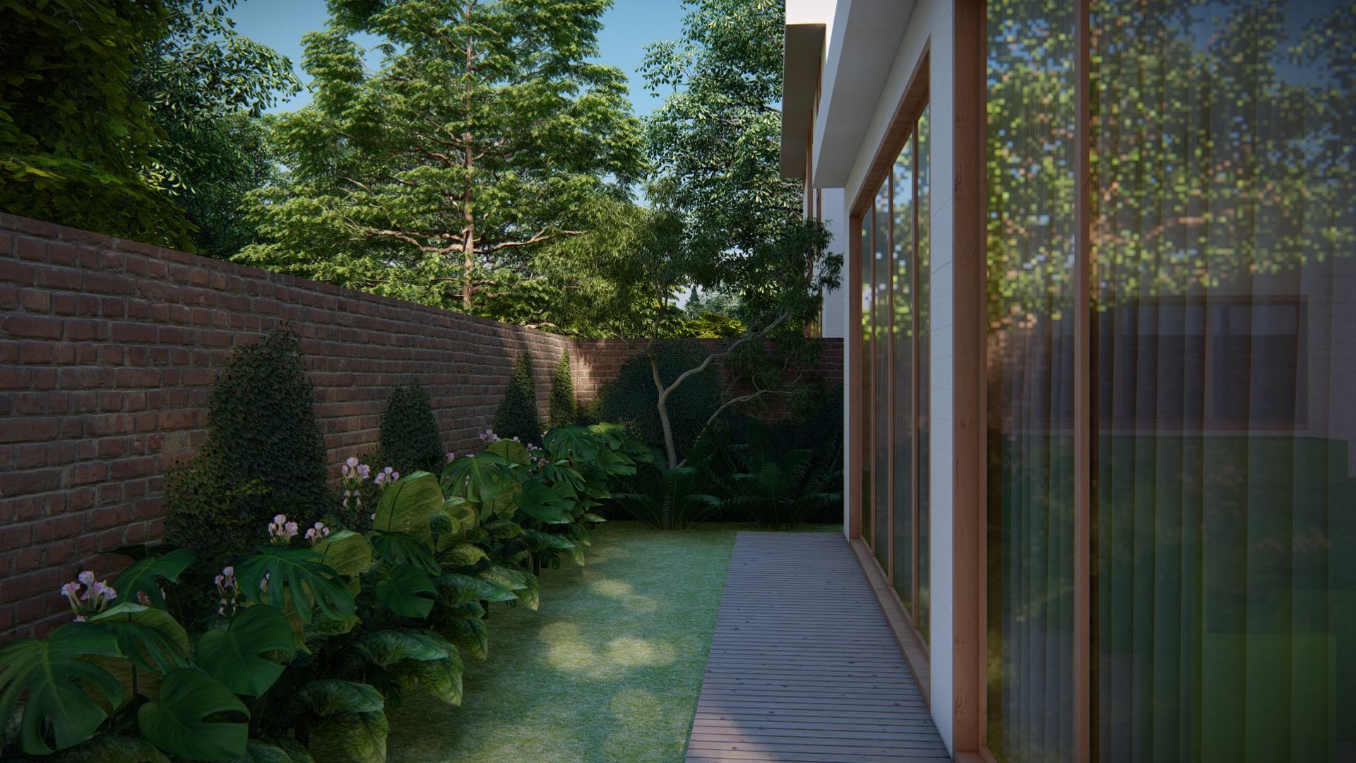 Side garden · Casa Dordonha · Vivapark Porto Belo