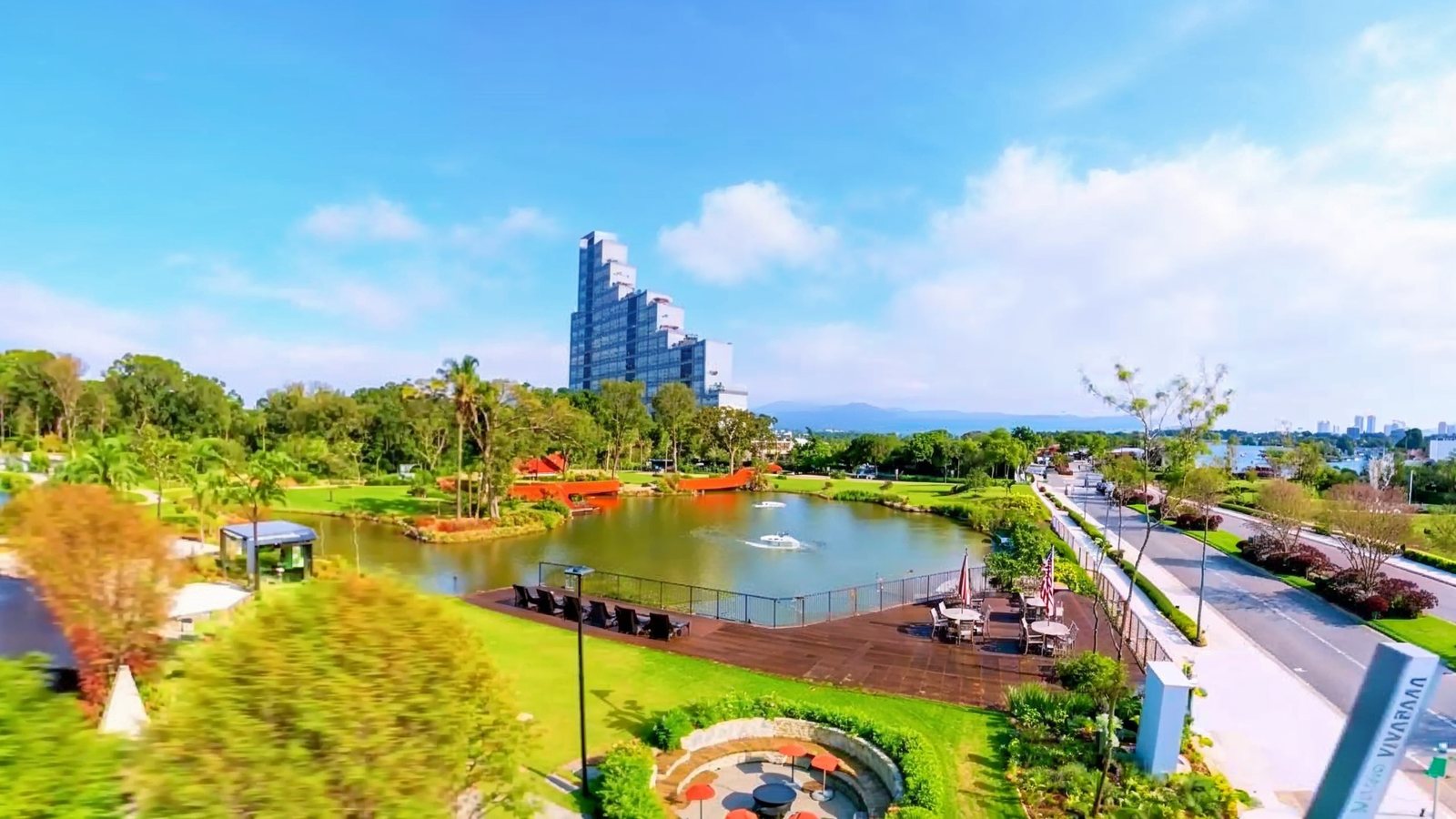Vokkan leva prêmio italiano com o paisagismo do Vivapark Porto Belo