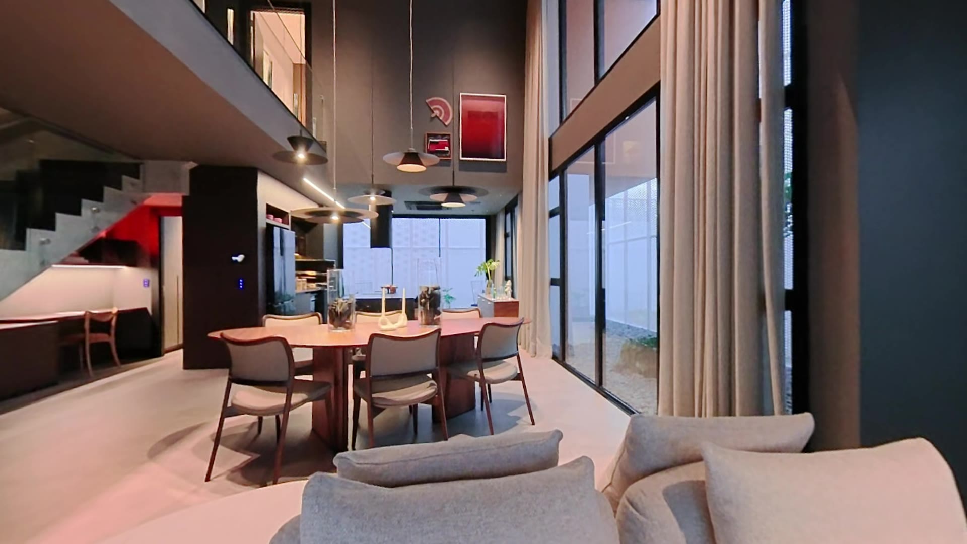 Apartamento decorado do Veleiros no Vivapark Porto Belo, em vídeo 360°